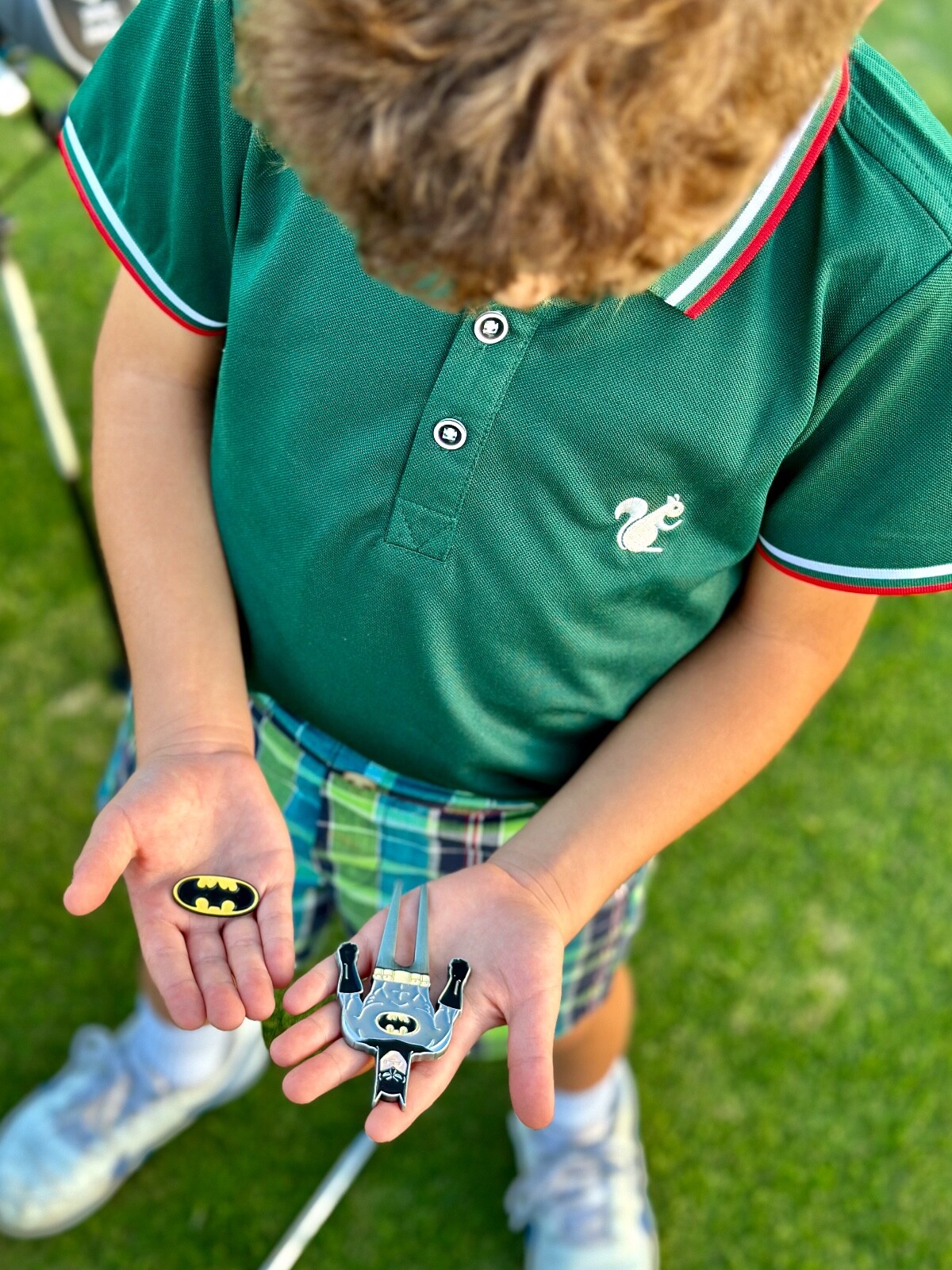Batman Golf Divot Tool and Ball Marker in Box - Great gift !!!