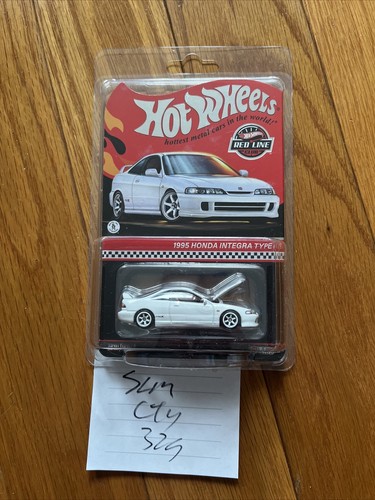 Hot Wheels 2023 RLC Exclusive 1995 Honda Integra Type-R White In