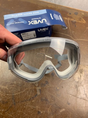 Uvex by honeywell Stealth Gray Body Safety Goggles S3960C High Impact rb