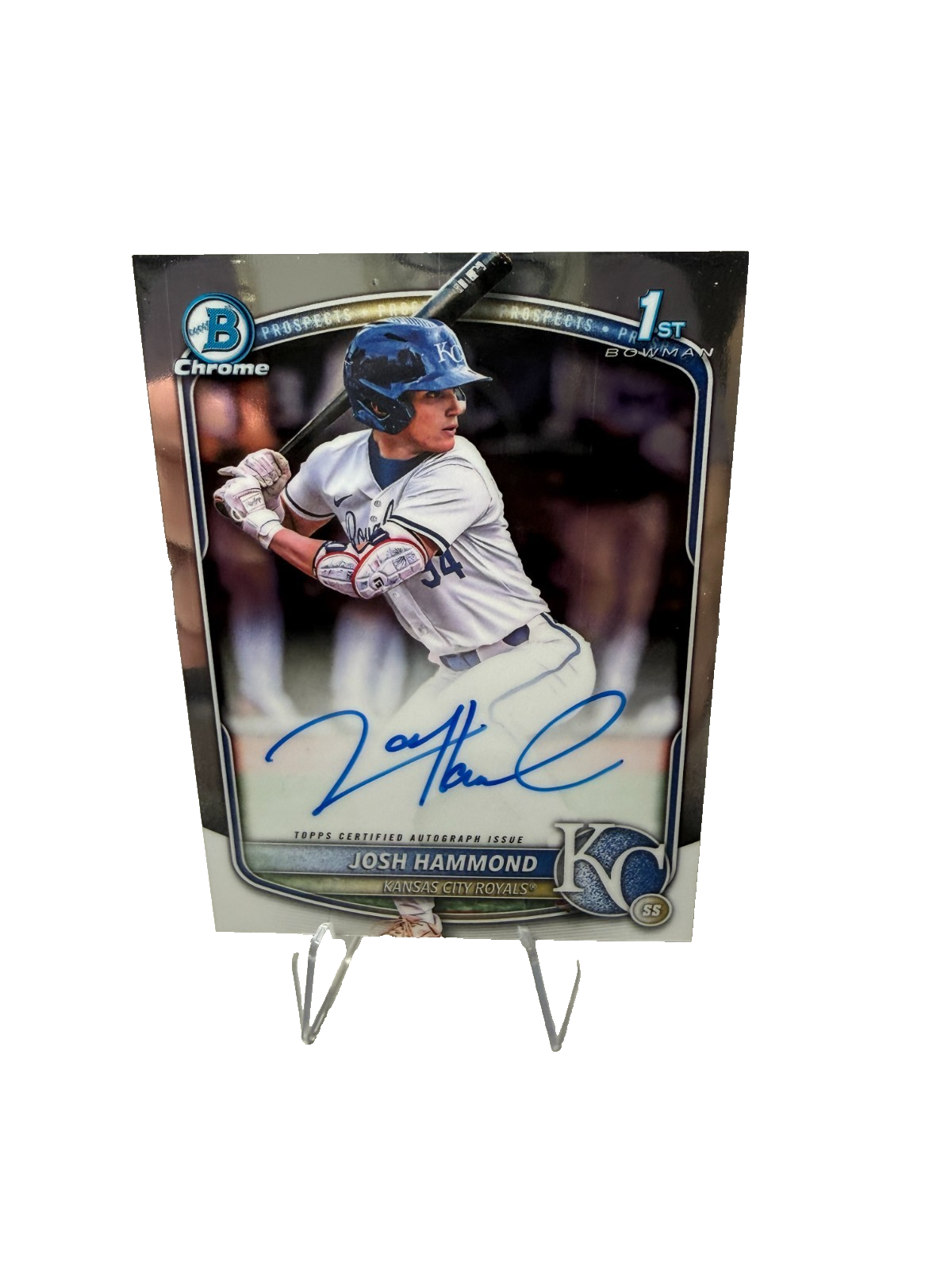 2025 Bowman Draft Chrome 1st Auto #CPA-JH Royals | eBay