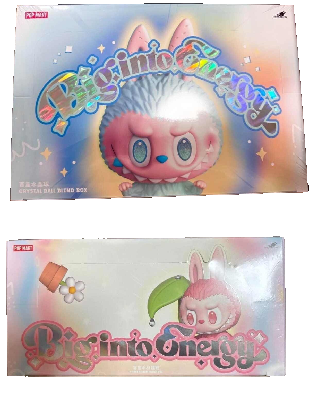 LABUBU Big into Energy CrystalBallポップマート POPMART THE MONSTERS Big into Energy Labubu Crystal Ball