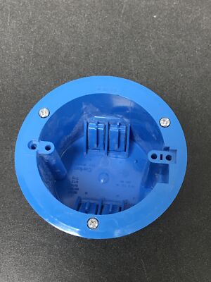 Carlon B618RR 1-Gang 18 cu. in. PVC Round Old Work Electrical Box
