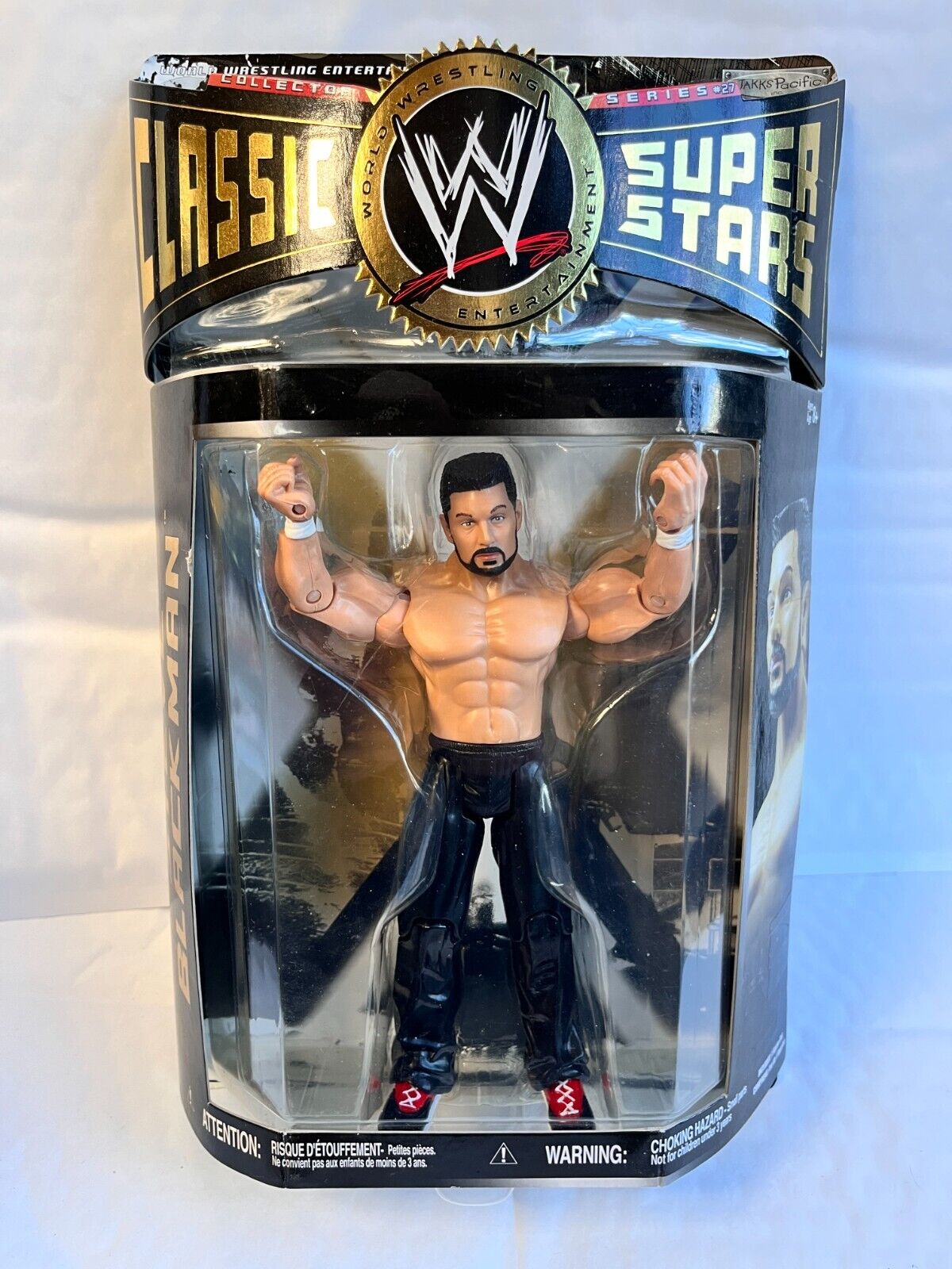 WWE WWF STEVE BLACKMAN CLASSIC SUPERSTARS SERIES 27 JAKKS WWE WWF STEVE BLACKMAN CLASSIC SUPERSTARS SERIES 27 JAKKS
