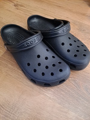 Black Crocs Men Size 10, women size 