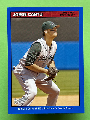 2006 Topps Bazooka Blue Fortunes Jorge Cantu #77
