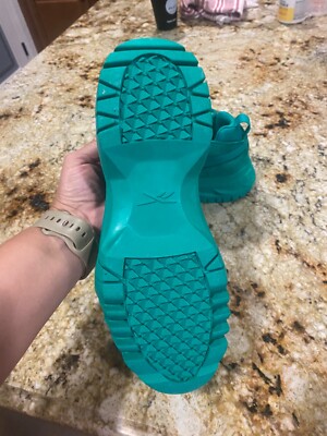Size 7.5 - Reebok Cardi B x Club C V2 Emerald W