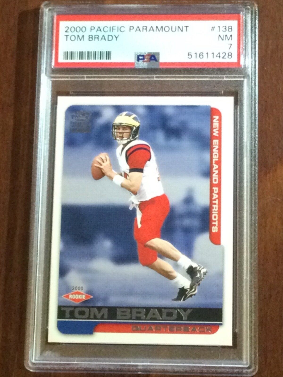2000 pacific tom brady ルーキーカード　999枚限定 2000 pacific tom brady ルーキーカード 999枚限定 2000 pacific