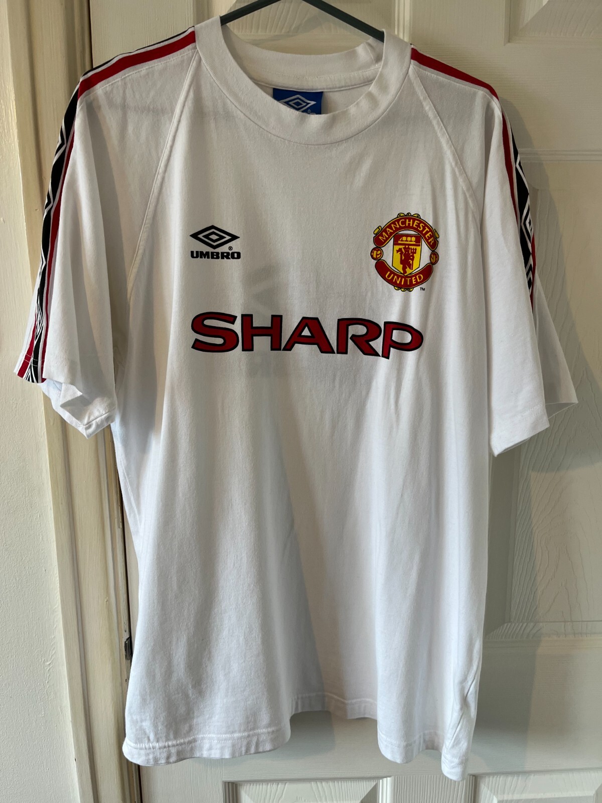 Manchester United Treble 1999 Training T-shirt SHARP UMBRO