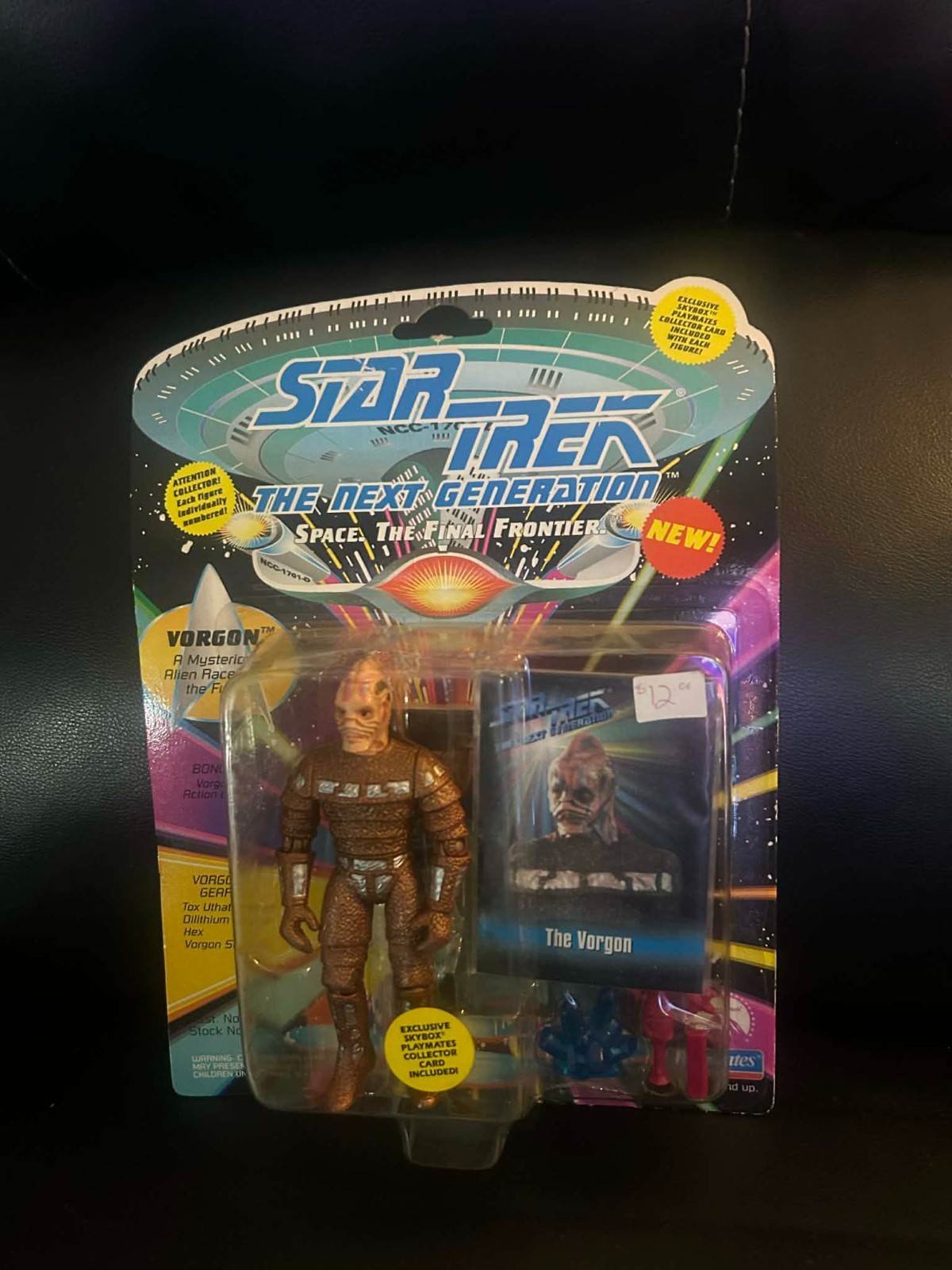 Playmates Toys Star Trek Tng Vorgon Action Figure on Card