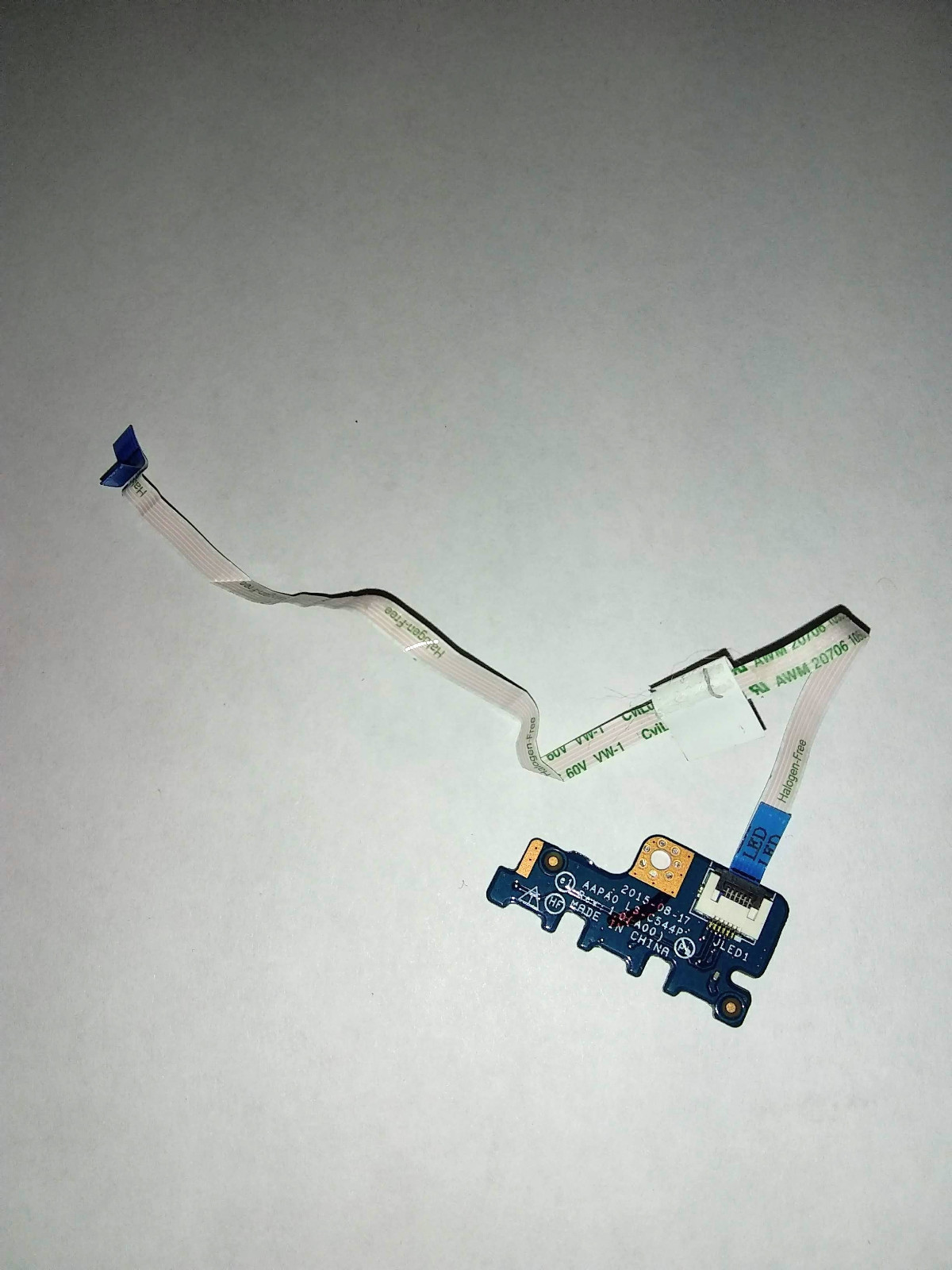 Dell Precision 7510 LED Board with cable - Used in good condition