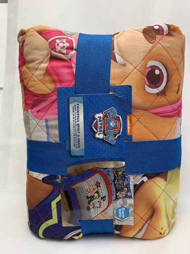 NEW Paw Patrol Twin / Full Quilt & Sham 72 x 86