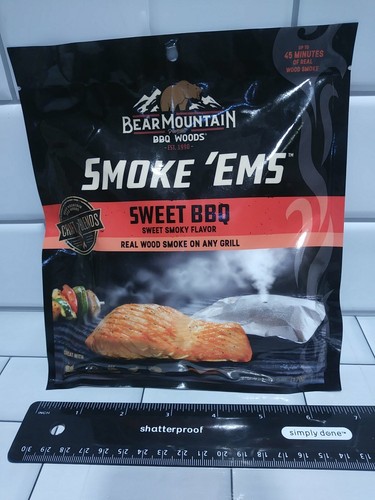 Bear Mountain Sweet BBQ Smoke 'Ems Sweet Smoky Flavor on any Grill Ships Free!