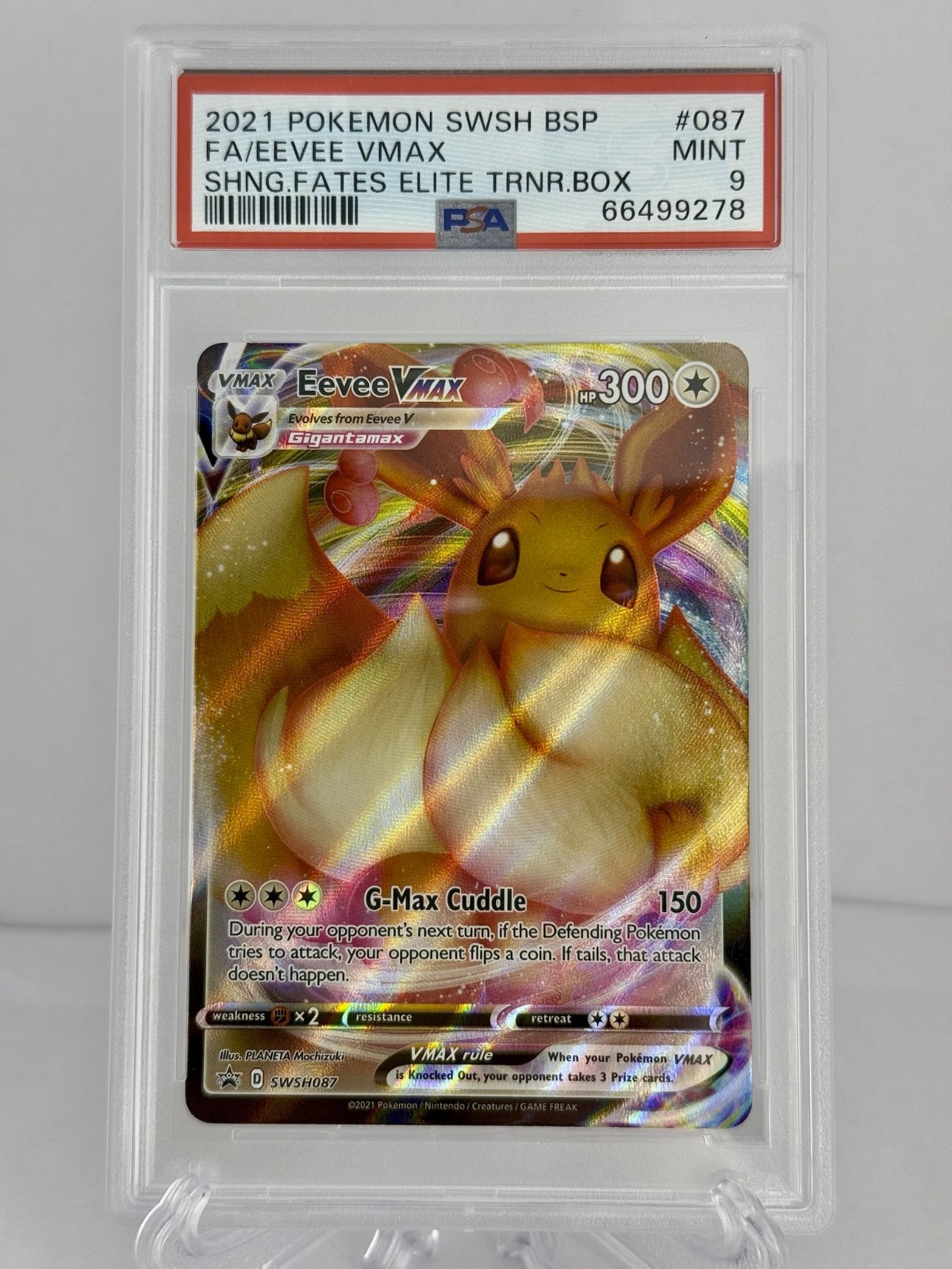 Eevee VMAX SWSH087 SWSH: Sword & Shield Promo Cards Holo for sale