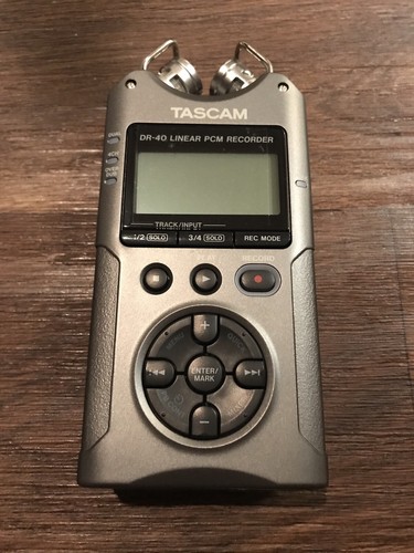 Brand New Tascam DR-40 With New XLR Cable