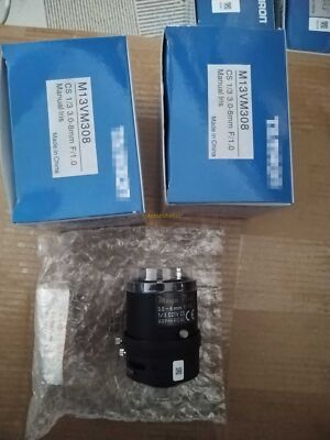 1pc M13VM308 3.0-8mm manual aperture zoom industrial C-mount inspection lens