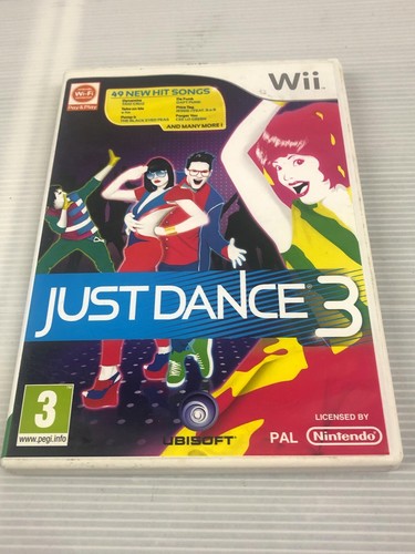 Just Dance 3 Juego Nintendo Wii UK PAL 2011 Video Dance Fun