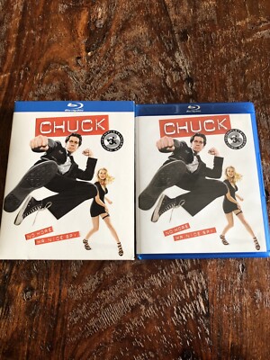 Chuck: The Complete Third Season (Blu-ray Disc, 4-Disc Set) W/ Slipcover