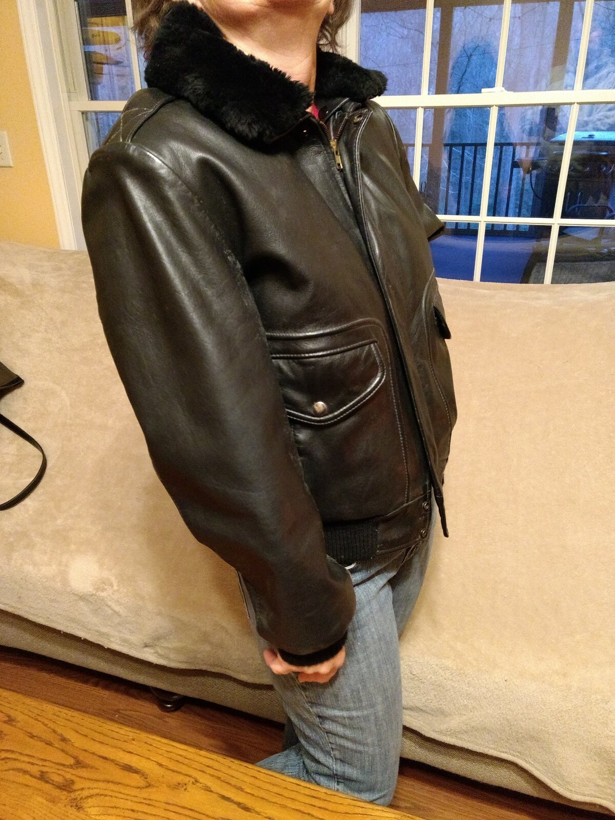 JUST LEATHER San Jose Ca Motorcycle Jacket Medium Lined Jacket | eBay