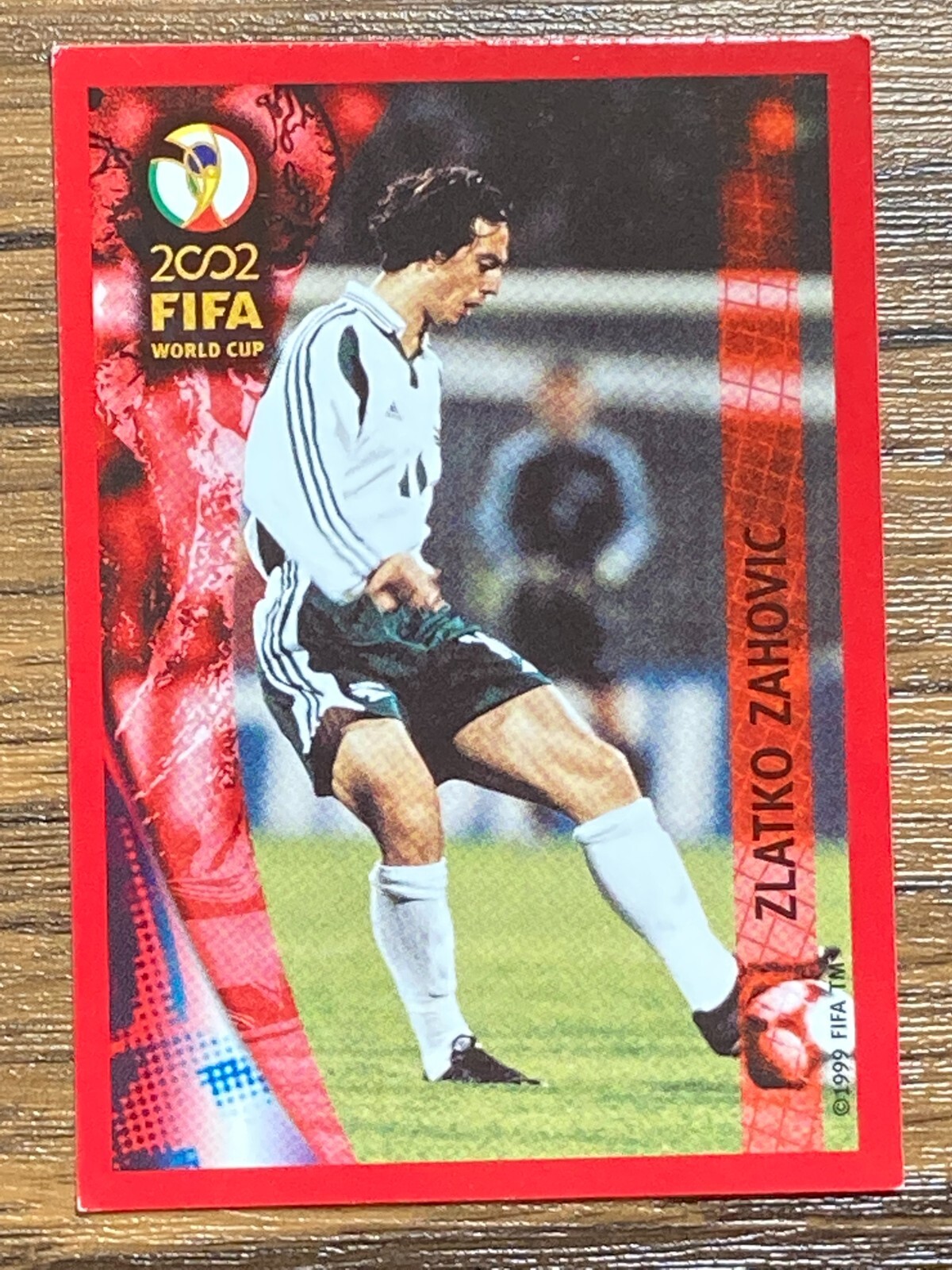 Panini 2002 FIFA World Cup Soccer Card 44 Zlatko Zahovic Panini 2002 FIFA World Cup Soccer Card 44 Zlatko Zahovic