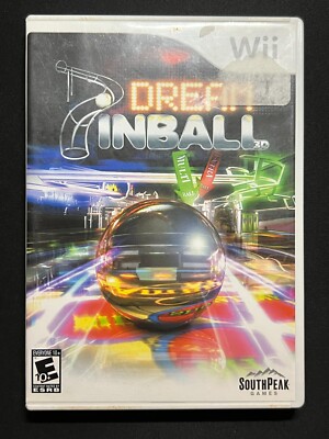 Dream Pinball 3D Nintendo Wii Complete Cib