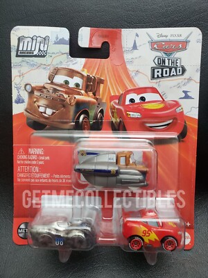 DISNEY CARS MINI RACERS SUPER SPEED MATER DATZ JAMMIN SALT 3 PACK FREE SHIP $15