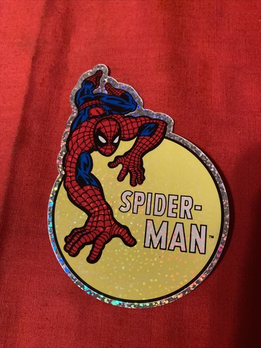 Série Complète D'autocollants Vintage Spider-Man 2002 - Série 1 (1-12) SandyLion - Neuf Collector