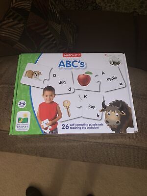 The Learning Journey Match It ABCs Preschool Toys