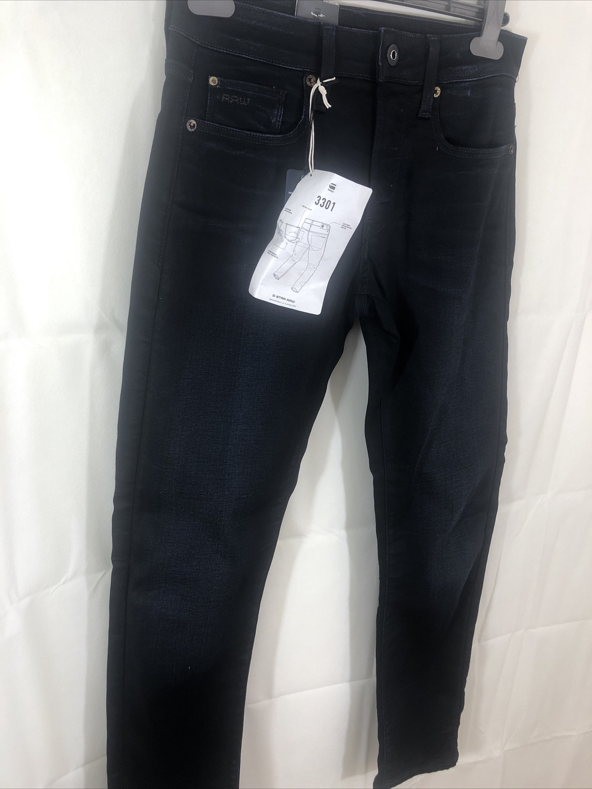 Джинсы Mens G Star Raw 3301 Slim Fit 