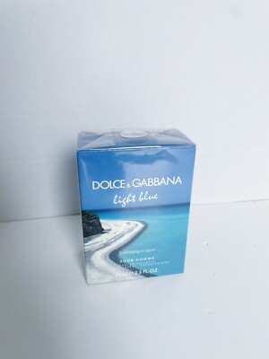 Dolce & Gabbana Light Blue SWIMMING IN LIPARI Limited Edition EDT 2.5oz/75ml NIB