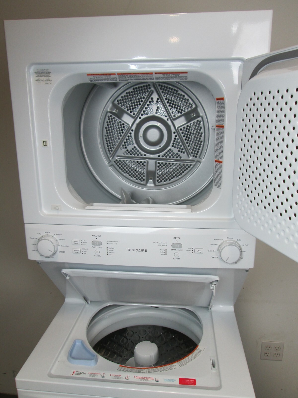 Lot of Frigidaire appliances 49 total units Range, Fridge, Dishwasher, Laundry