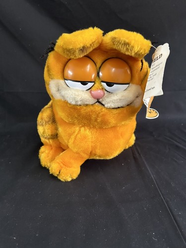 【Z001】80s.ガーフィールド フィギュア 人形 アメリカ雑貨 DAKIN VINTAGE 1981 GARFIELD SITTING 10
