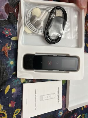 128 Gb. Voice Activated Mini Digital Sound Audio Recorder Dictaphone MP3 Player