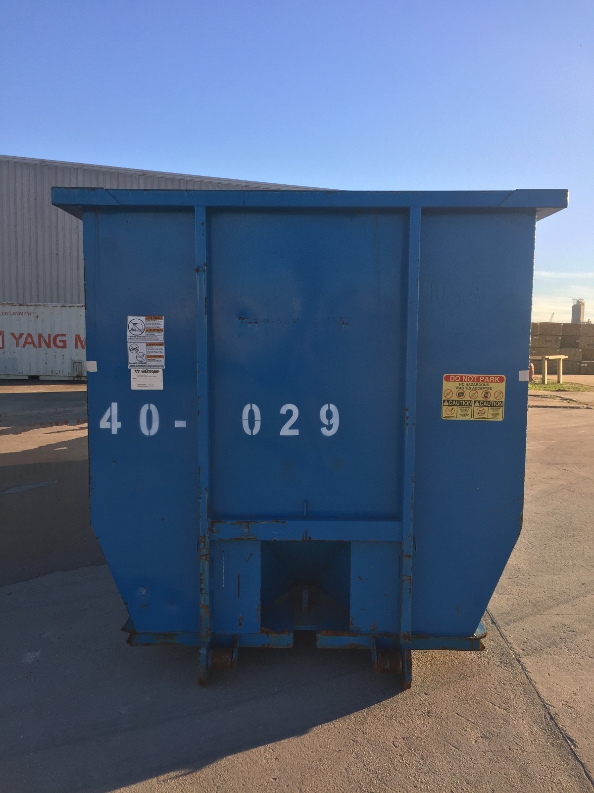 40CY Used Roll Off Containers For Sale