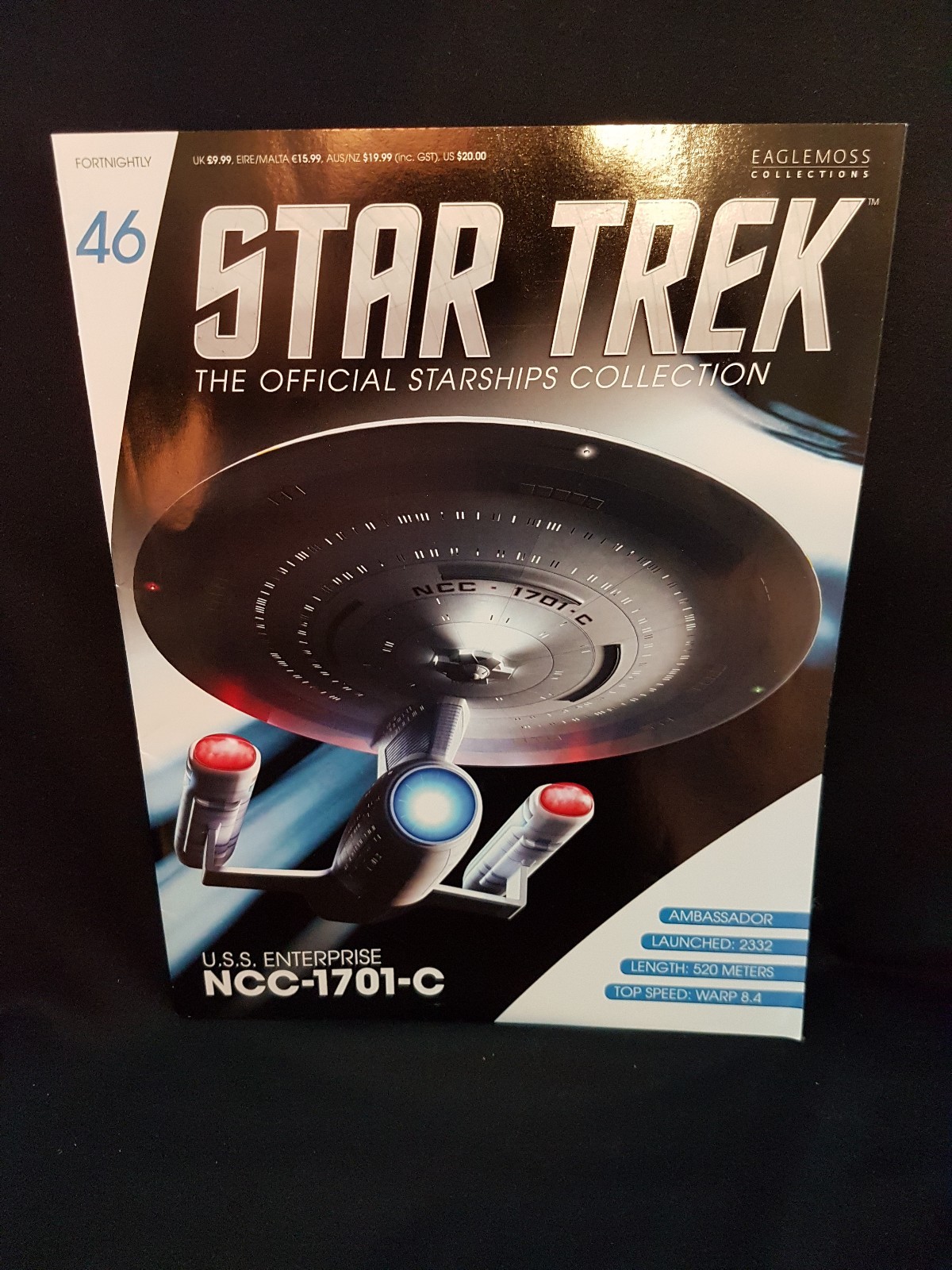 Star Trek Eaglemoss #46 USS Enterprise C