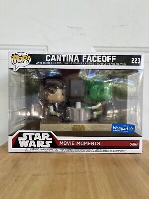 VAULTED Funko Star Wars Movie Moment: Cantina Faceoff #223 Walmart Excl., NEW