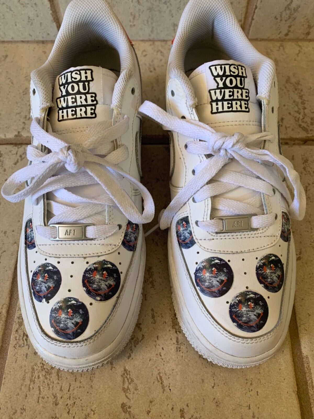 Travis Scott Air Force 1 Lows Astroworld White Nike Shoes Travis Scott Air Force 1 Lows Astroworld White Nike Shoes