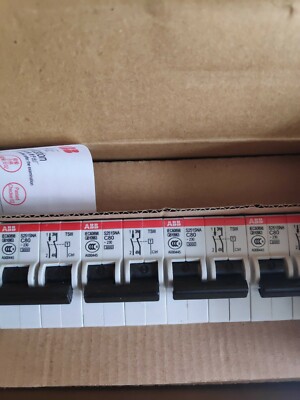 1PC ABB S251SNA-C80 2P 80A circuit breaker