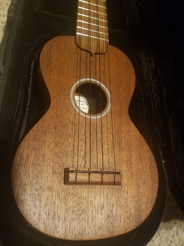 BEAUTIFUL MARTIN S-O UKULELE + Violin style case