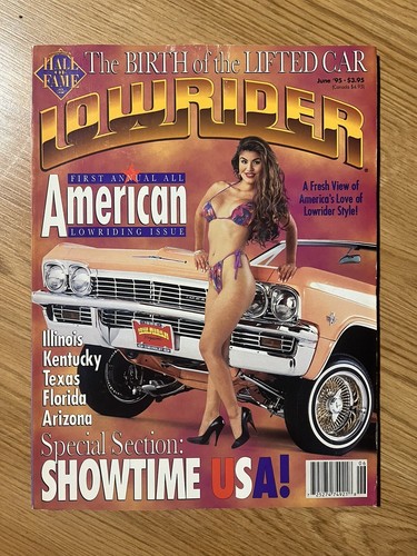 LOWRIDER MAGAZINE*JUNE 1995*DAZZA*BRAND NEW*VERY RARE LOWRIDER MAGAZINE*JUNE 1995*DAZZA*BRAND NEW*VERY RARE