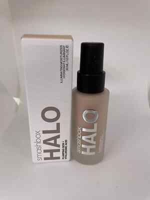 Smashbox Halo Plumping Dew + Hyaluronic Acid Illuminating moisturizer 1 oz New 