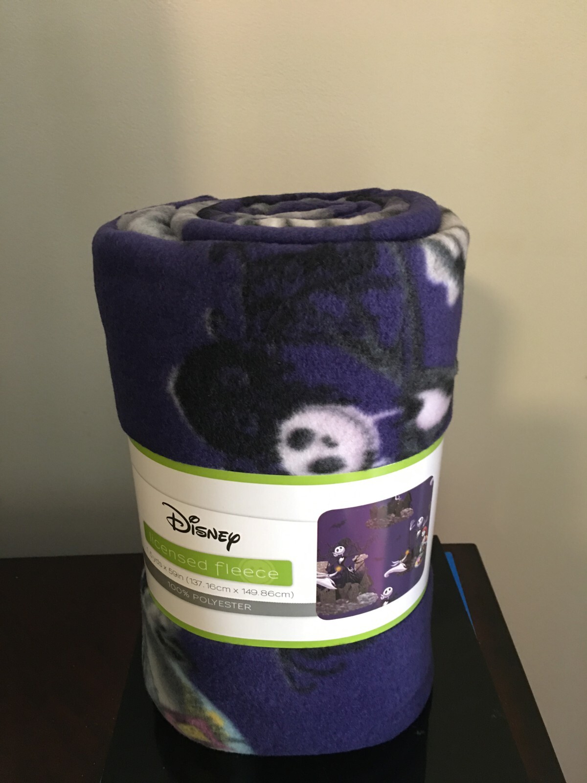 NEW NIGHTMARE BEFORE CHRISTMAS FLEECE SEWING & CRAFT FABRIC 1.5 YDS. BY 59IN.