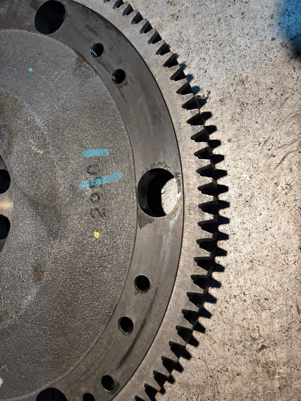 12641640  11-15 2011+ Duramax LML FLYWHEEL Allison Flexplate Ring Gear  REF115 - Picture 8 of 13