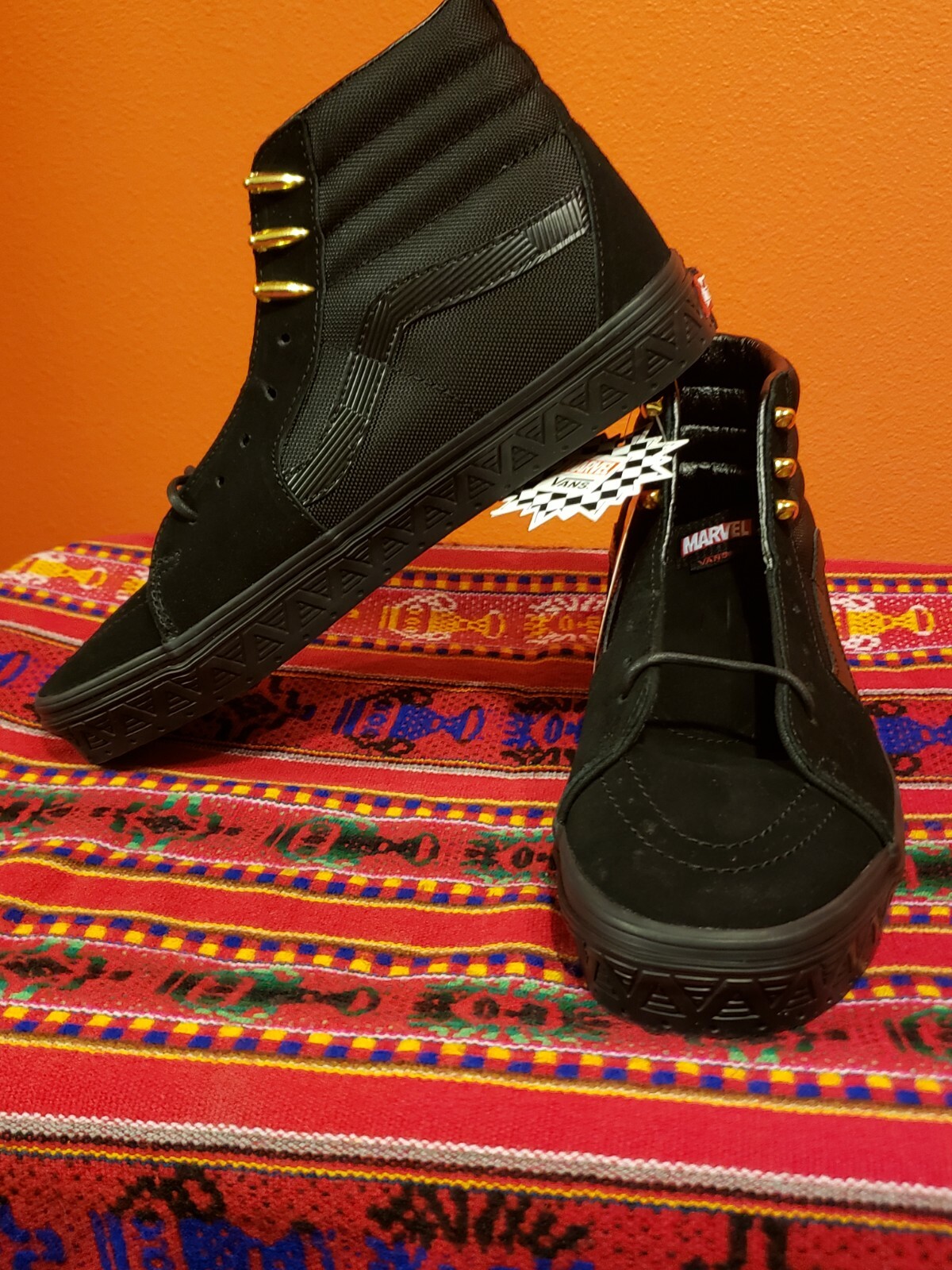 black panther vans size 13