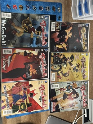 DC Bombshells Comic Lot 1,3,5,6,7,8