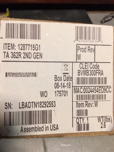 adtran total access 362R 1287715G1