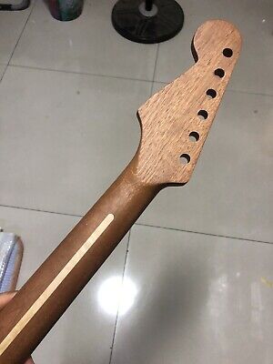 22 fret mahogany ST electric guitar neck Flame maple fingerboard 25.5 inch