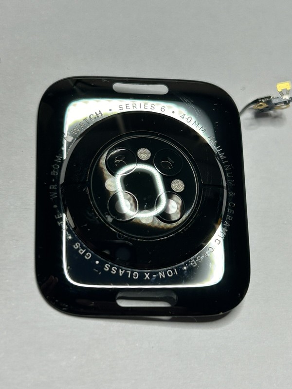 Original Apple Watch 6 40mm Lte RÃ¼Ckseite Backcover Glas Sensor*Differenzbest.*