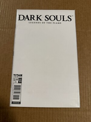 Dark Souls #1 Legends Of The Flame Cover F Blank Titan Comics 2016 NM RARE