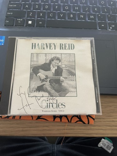 Harvey Reid AUTOGRAPHED CD Circles 19 Songs Audiophile