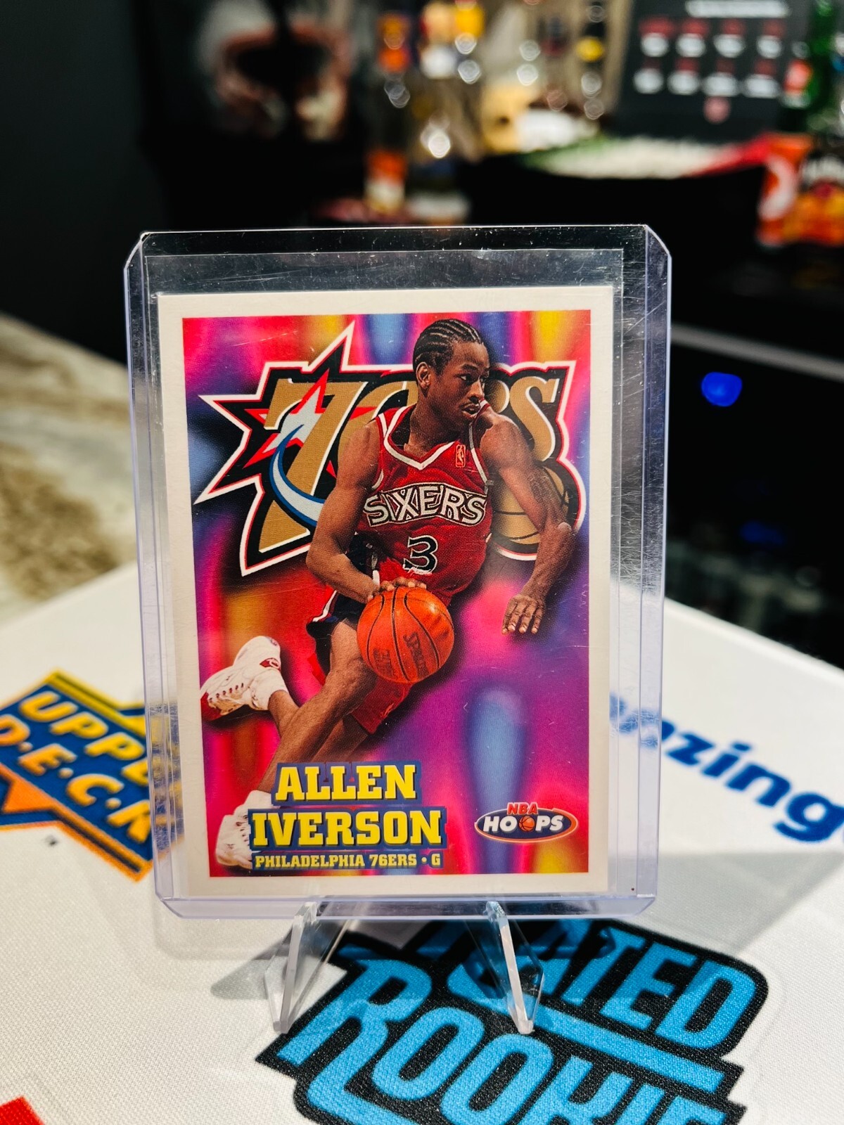 Allen Iverson 1997-98 NBA Hoops #114 Philadelphia 76ers NBA